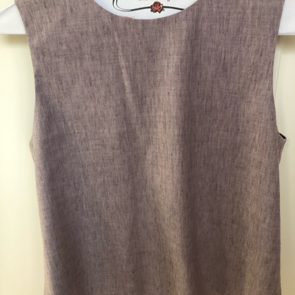 Like new purple (lavender) Theory blouse top great for suiting - Picture 4 of 4